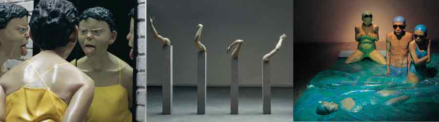 3 highlight sculptures from chinese sculptor Xiang Jing