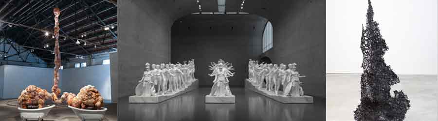 3 highlight sculptures from chinese sculptor Xu Zhen