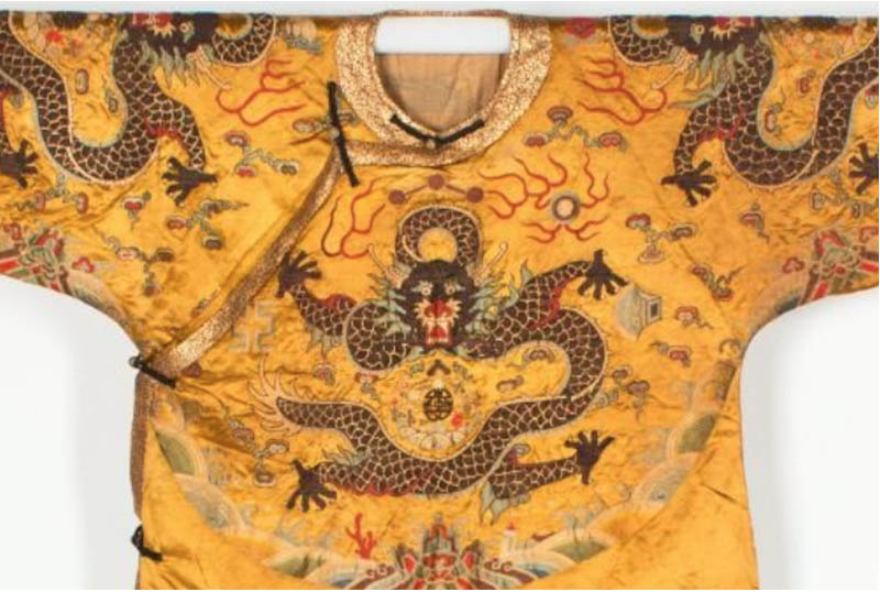 Chinese Dragon art embroidery