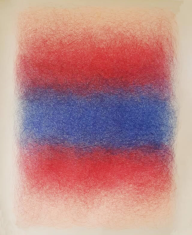 Rothko1 - Liu Yuehui - ballpoint pen artist