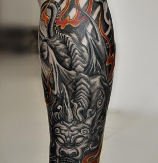 Shang Qing - Chinese Dragon Tattoo