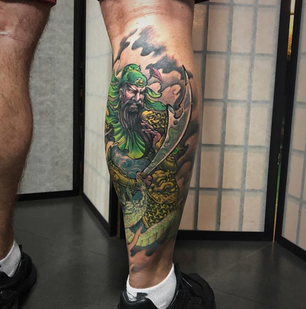 Tala - Chinese Warrior Tattoo